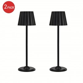 [2pcs RGB Table Lamp] 2pcs RGB Table Lamp - Dimmable Touch Light | 16 Colors, Wireless, Battery Powered | Bedside Decoration for Dining Rooms, Coffee Shops & Hotel Bars