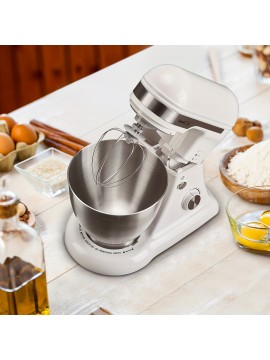 Geek Chef 4.8QT Stand Mixer 12 Speeds Tilt Head with Dough Hook Whisk Beater Bowl Rotary Knob for Home Kitchen