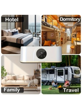 Upgraded Portable Clothes Dryer with Timer Function - Compact and Convenient Drying Solution for Apartments, Dorms, RVs - Quick & Easy Mini Dryer with Drying Bags, Suitable for Delicate Garments