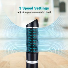 Quiet Tower Fan with 3 Speed Settings - 16