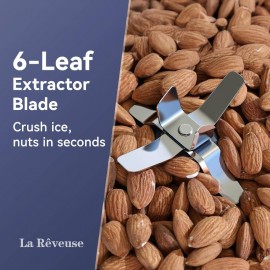 Personal Size 1000W /Plug-in Smoothie Blender Pro with 24oz to-Go Cup - High-Speed Blender for Smoothies, Protein Shakes, Food Prep, Portable Blending Machine, Compatible with /Outlet Power (Gray)