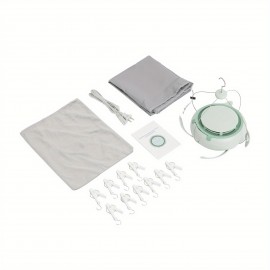 Portable Electric Clothes Dryer with Timer - Heavy-Duty Compact Laundry dryer, Foldable Space-Saving Design, Overload Protection, for Apartments, RV, Dorm, Travel - Lightweight & Stable, Includes Hanging Clips & Storage Bag, Portable Dryer, Dorm Room Essentials, Efficient Heating Technology