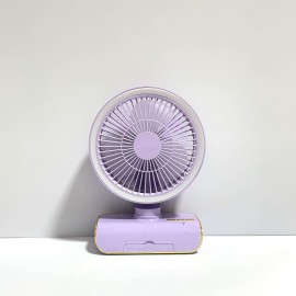 Sleek High-End Intelligent Desktop Fan with Multifunctional Lamp, Wall-Mountable & Hanging Design, Remote-Controlled Oscillation, Quiet Operation at Low Noise Levels, USB Rechargeable, Lithium Battery, Ideal for Various Settings, Standing Fa