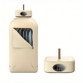 Foldable Clothes Dryer - Portable Multifunctional Drying Machine for Travel, Large Capacity High Power Dryer with Strong Wind for Quick Drying, Portable Clothing Dryer, Dryer for Clothes Travel Use, Mini Portable Dryer for Clothes, Portable Dryer for Clothes for Travel, Laundry Dryer, Spacesaving Design, Durable Construction, Efficient Airflow, Camping Essentials, Small Households